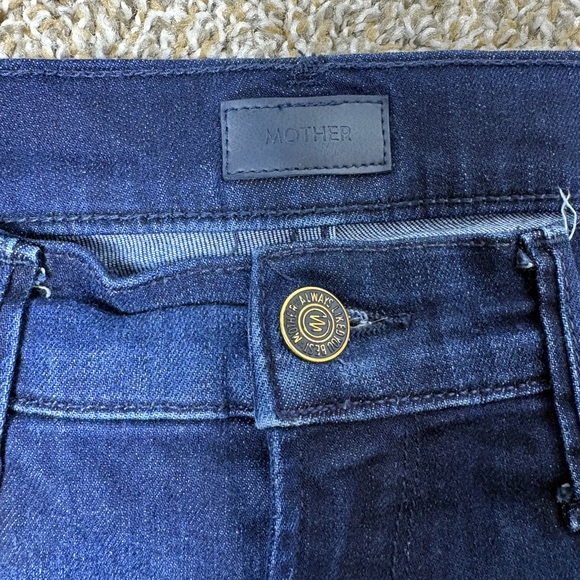 MOTHER Dark Blue Skinny Jeans - Picture 8 of 12